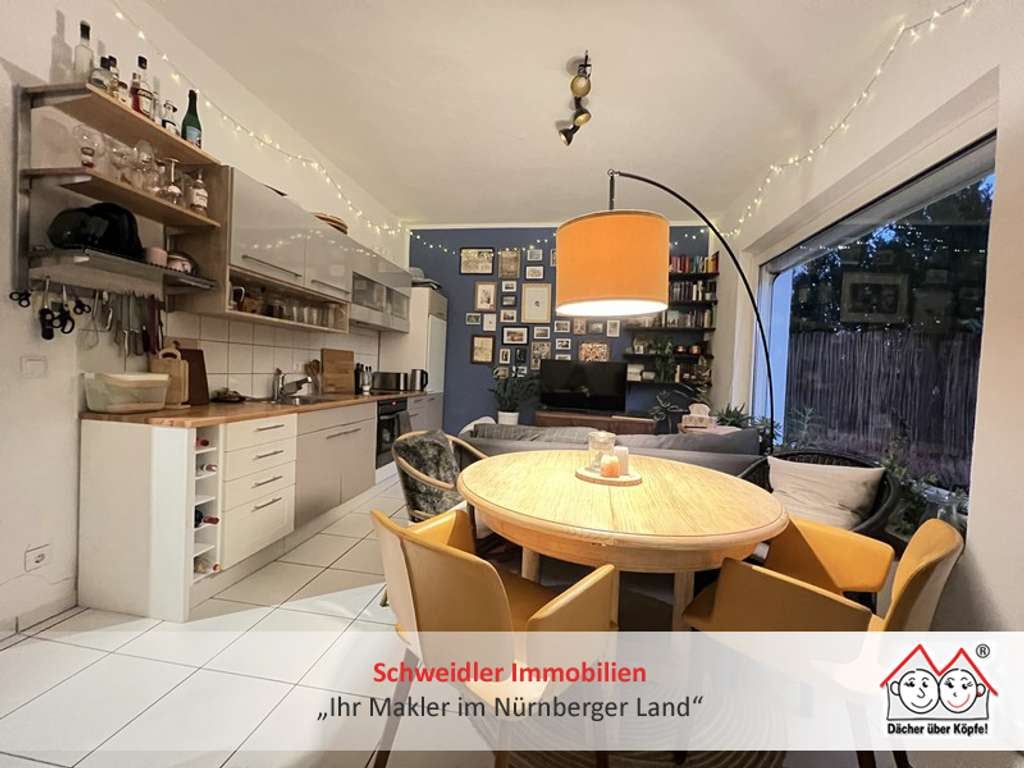 Immobilie in Schwaig bei Nürnberg - Terrassentraum in toller Lage! 1,5-Zimmer-Wohnung mit eigenem Zugang und romantischer Terrasse - Bild 0