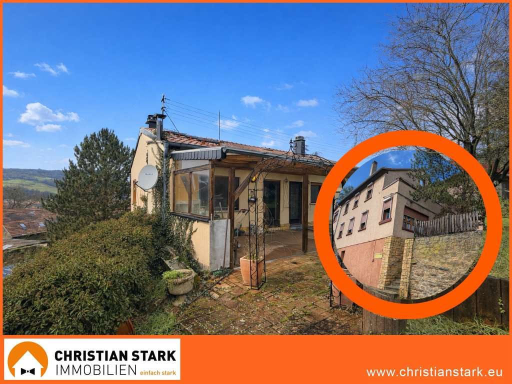 Immobilie in Odernheim am Glan - Zwei Häuser mit Seele – Ruhe, Aussicht und vielfältige Lebenskonzepte - Bild 0