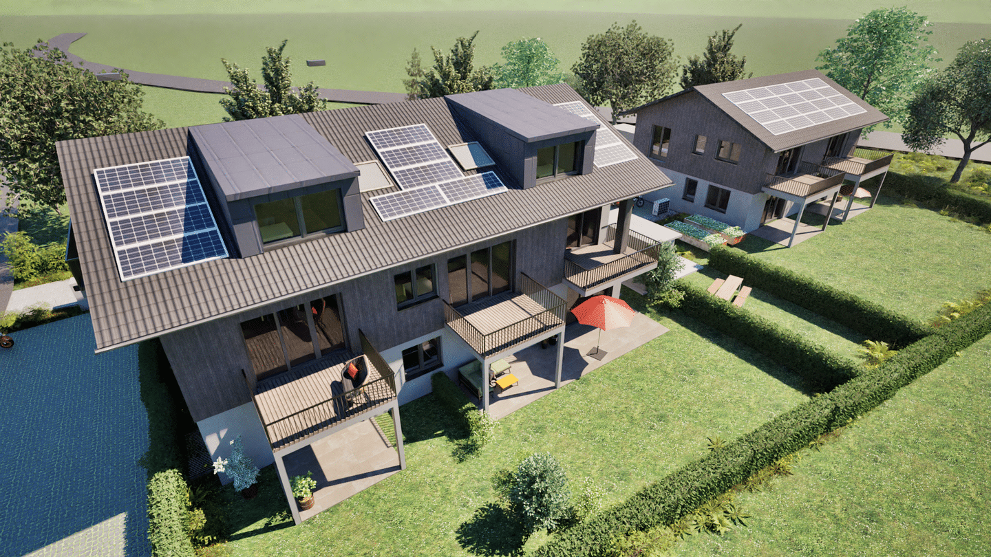 Immobilie in Brannenburg - Neubau 2 - Zimmer Wohnung mit großem Südbalkon - Bild 1