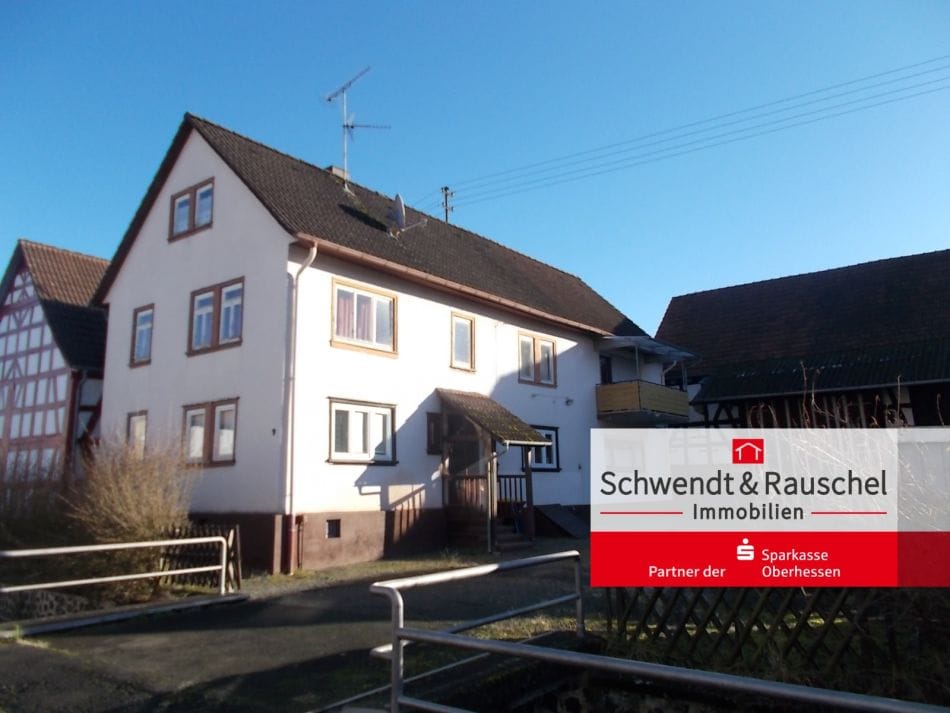 Immobilie in Ortenberg - Klassische Hofreite mit viel Platz in Ortenberg-Usenborn - Bild 0