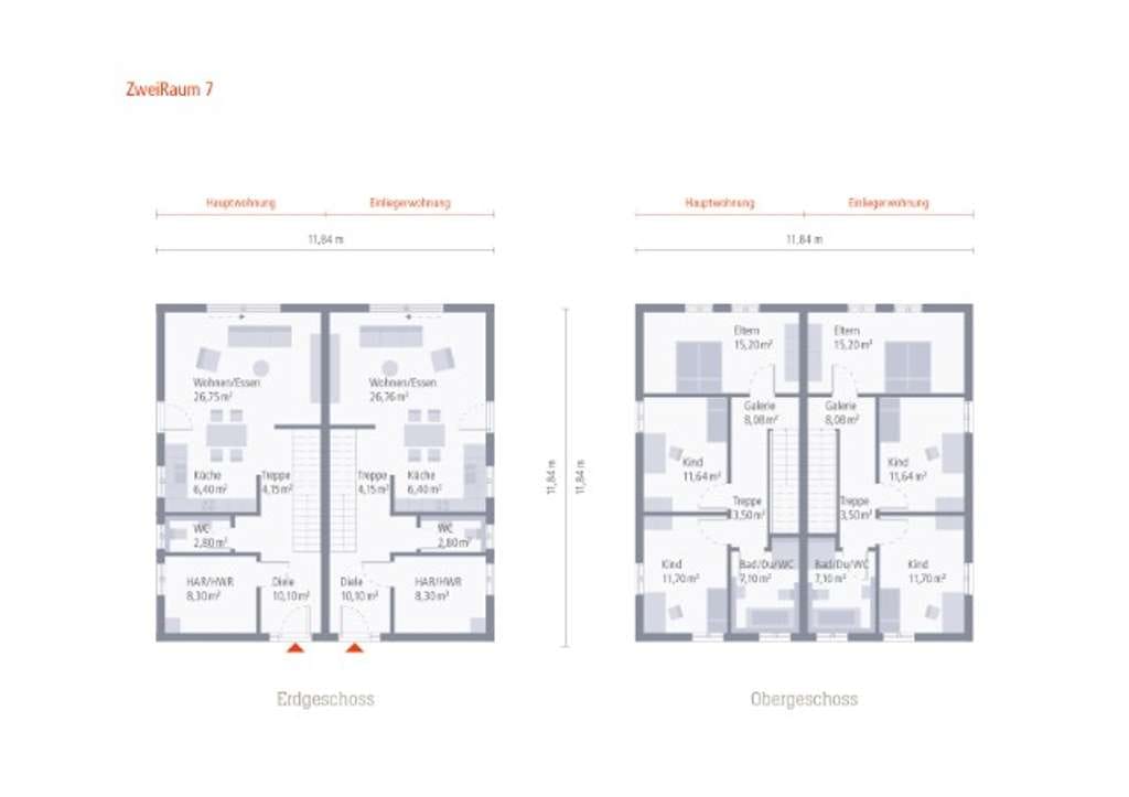 Immobilie in Güntersleben - Bauhausstil  mit klaren Akzenten  mit Grundstück - Bild 1