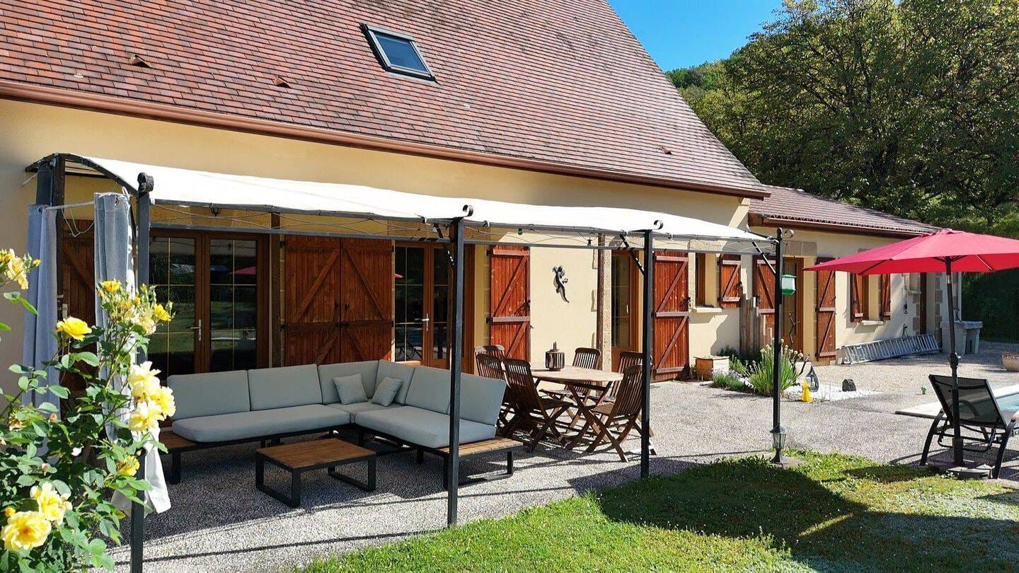 Immobilie in Nettelsee - Moderne, vollständig bestehend aus einem Haupthaus, einer unabhängigen Gîte, einem beheizten Pool un - Bild 2