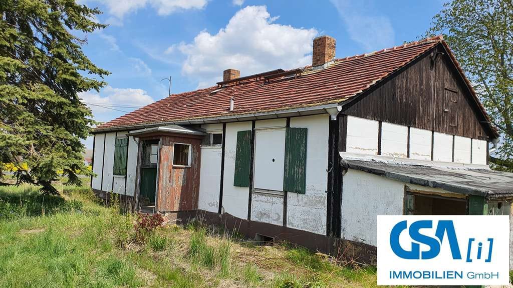 Immobilie in Striegistal - Solides EFH in 09661 Striegistal , WFL ca. 105 m² , erweiterbar, ca. 6860 m² GRD, bereits vermessen - Bild 1