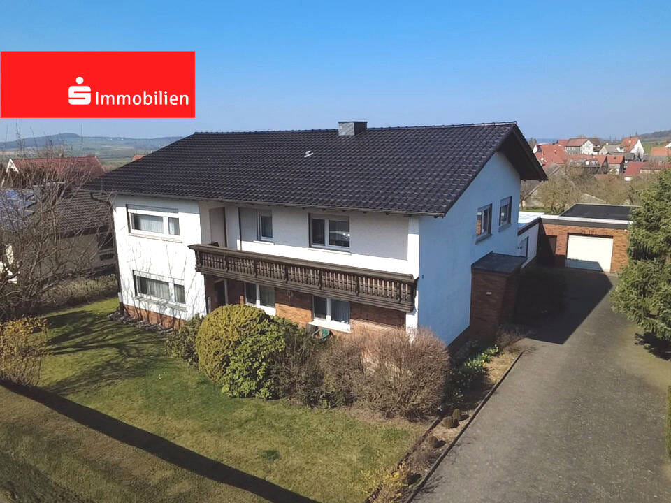 Immobilie in Ebsdorfergrund - Freiraum zum Leben - großes Zweifamilienhaus mit viel Garten! - Bild 0