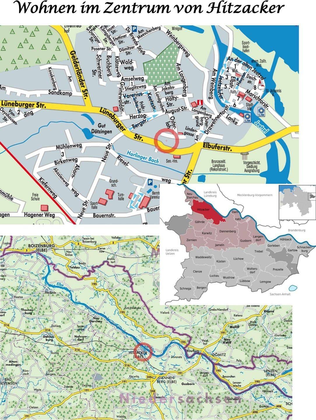 Immobilie in Hitzacker - Neubau-Eigentumswohnung im OG mit Balkon - zentral in Hitzacker & courtagefrei - Bild 2