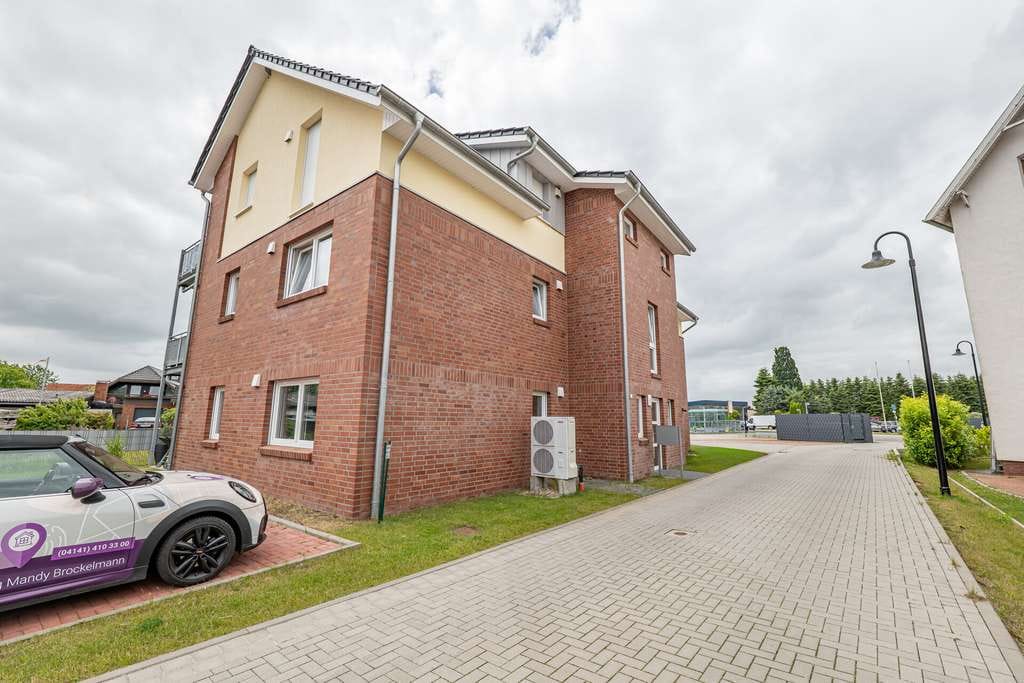Immobilie in Wischhafen - Moderne 2-Zimmer-Eigentumswohnung mit Terrasse, Gartenanteil und KfW-40-Standard - Bild 3
