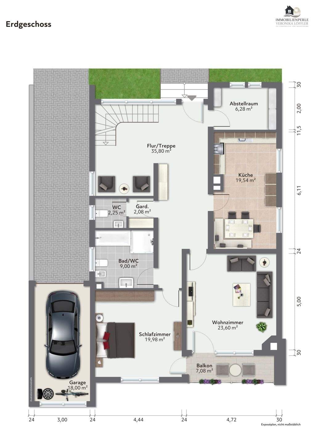 Immobilie in Merzig - **RAUMWUNDER MIT GARTEN IN BESSERINGEN** - Bild 1