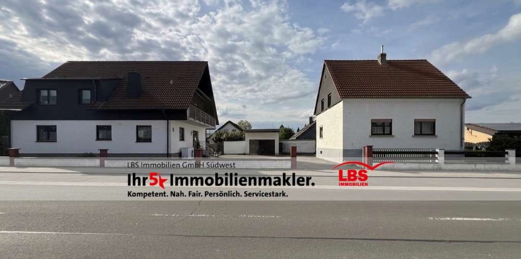 Immobilie in Göllheim - Kombi Chance!
Hochwertiges Einfamilienhaus plus voll vermietetes Zweifamilienhaus - Bild 0