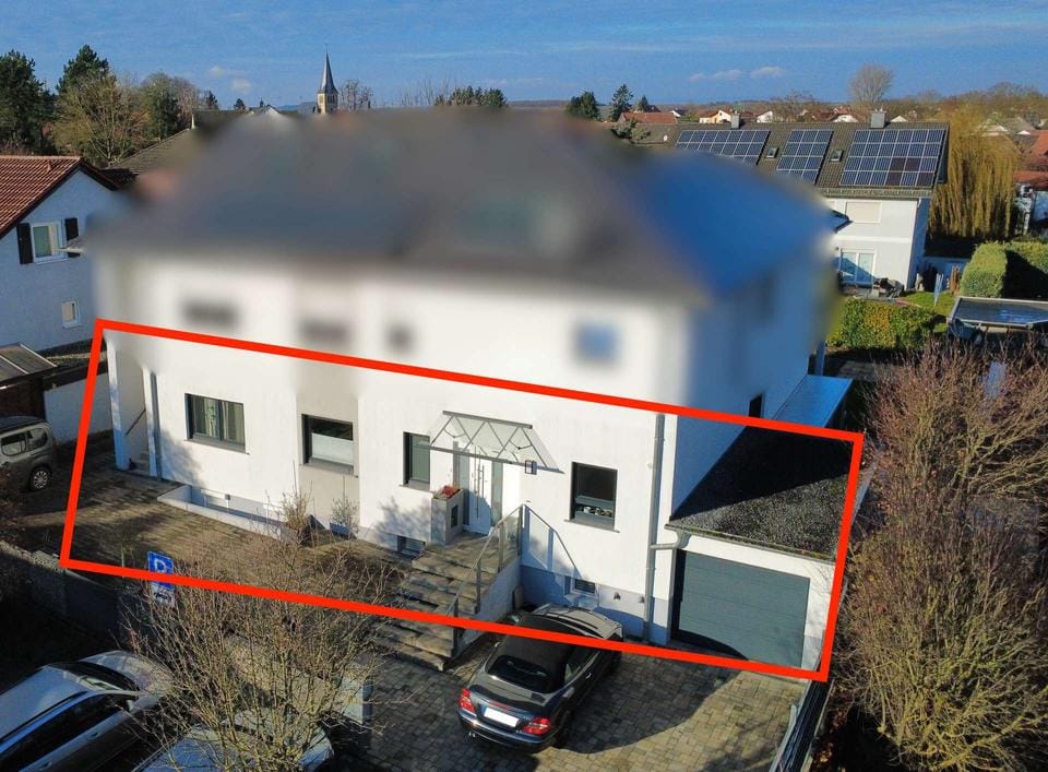 Immobilie in Nieder-Hilbersheim - Ehemaliger Bungalow, modern erweitert – großzügige EG/UG-Einheit mit eigenem Garten und Garage - Bild 0