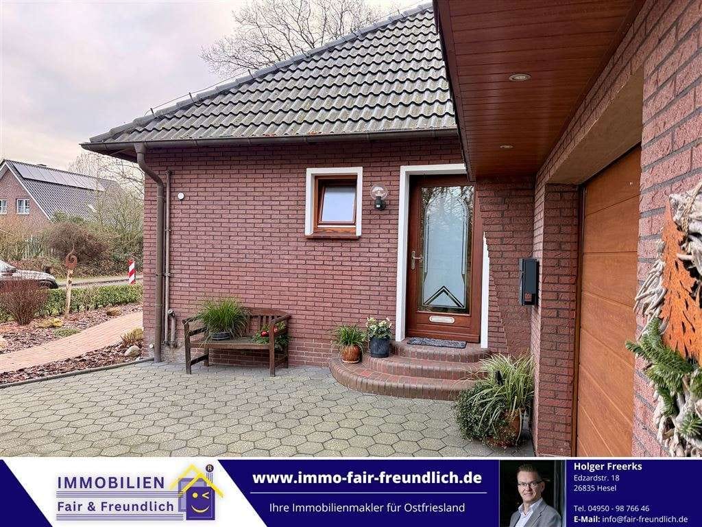Immobilie in Hesel - Top gepflegter Bungalow mit Doppelgarage – ruhiges Wohnen trotz zentraler Lage in Hesel - Bild 4