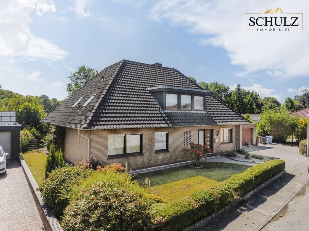 Immobilie in Friesoythe - ** Warum neu bauen? Großzügiges Familienhaus mit Traumgarten und Bachlauf ** - Bild 2