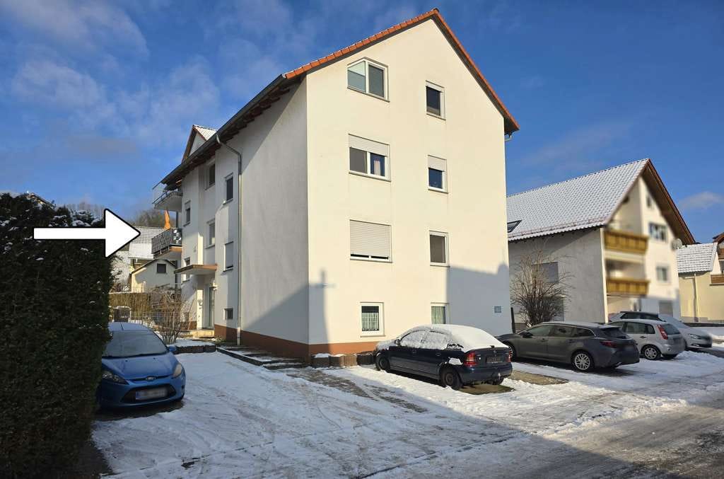 Immobilie in Lautertal - Helle Eigentumswohnung mit Balkon, Abendsonne & zwei Stellplätzen  - Bild 4