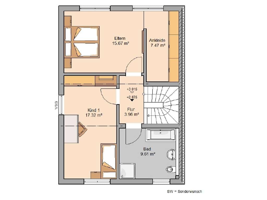 Immobilie in Struppen - Verwirklichen Sie Ihre Wohnwünsche mit einem Ausbauhaus von Kern-Haus! - Bild 3