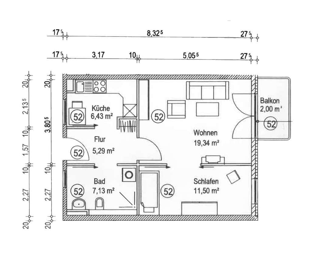 Immobilie in Garching bei München - Königsgarten Garching: Lichtdurchflutete 2-Zimmer-Wohnung im Betreuten Wohnen - Bild 1