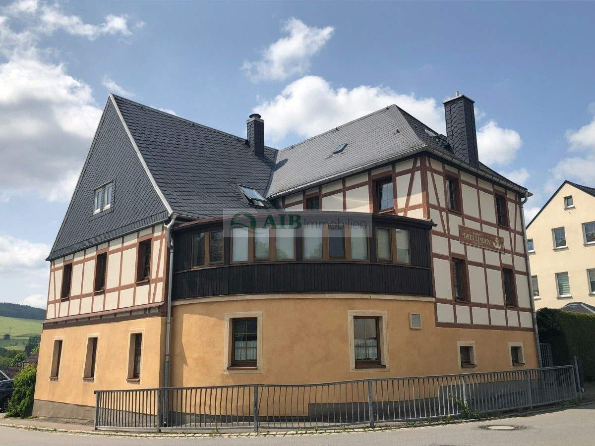 Immobilie in Olbernhau - Vielseitige Immobilie zum Wohnen und Arbeiten +++Fewo, Gaststätte, Wohnungen, Garage+++ - Bild 0