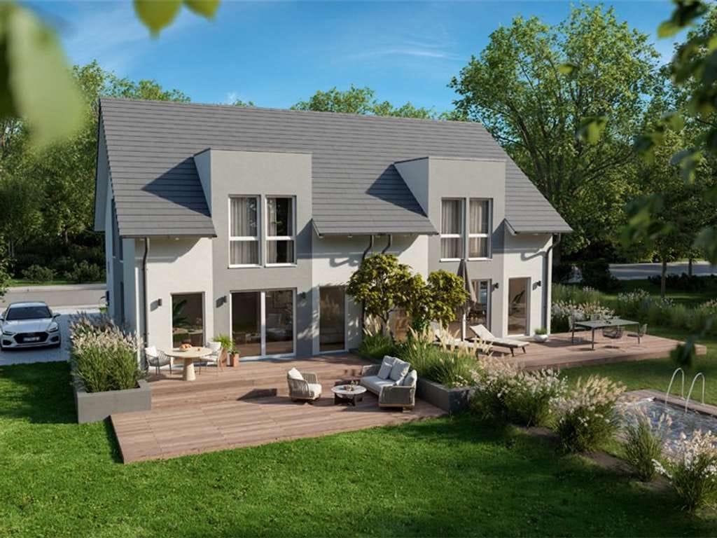 Immobilie in Vestenbergsgreuth - Wo Kinder glücklich sind - modernes Einfamilienhaus mit großem Garten - Bild 1