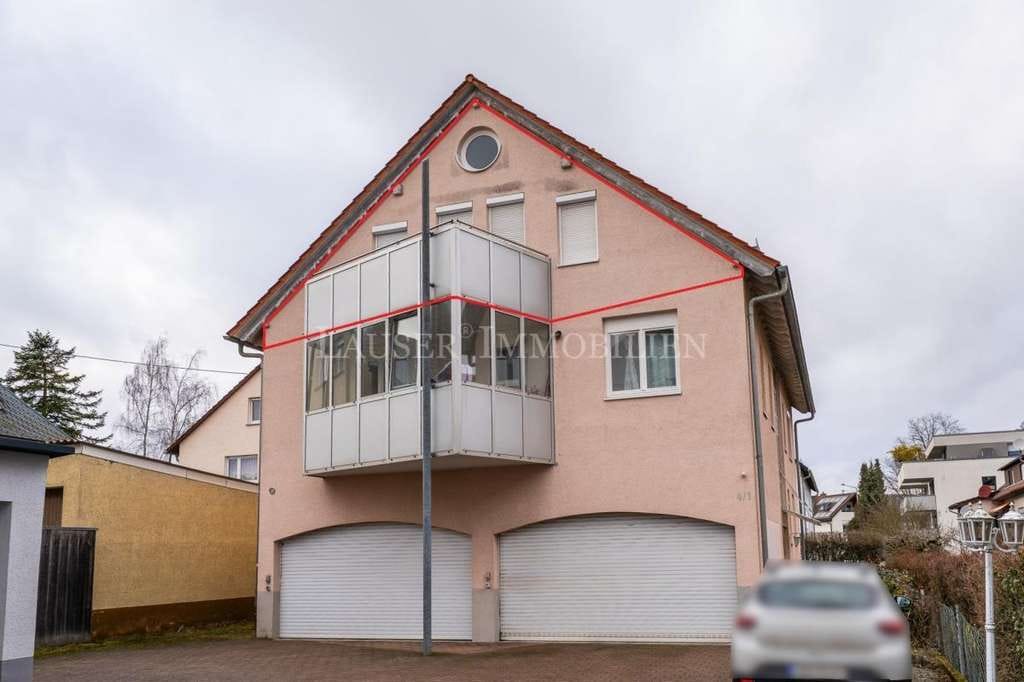 Immobilie in Magstadt - Kapitalanlage: Vermietete 3-Zimmer-Wohnung mit Balkon und Dachboden in Magstadt - Bild 0
