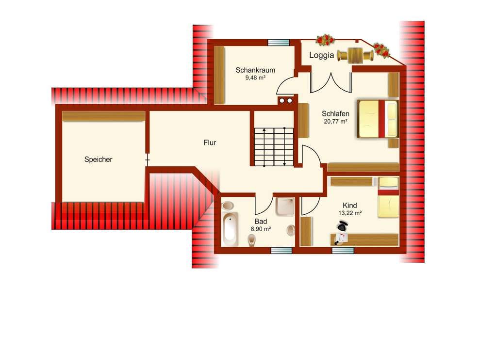 Immobilie in Pörnbach - Perfekt für eine Familie oder Wohnen und Arbeiten zu Hause! - Bild 3