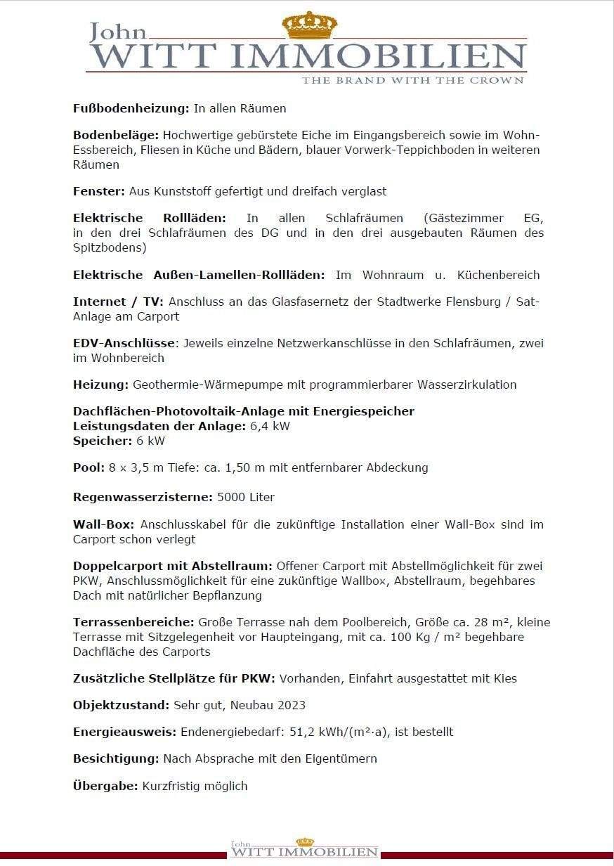 Immobilie in Wees - Topmodern und ökologisch Leben, in Wees ! - Bild 2