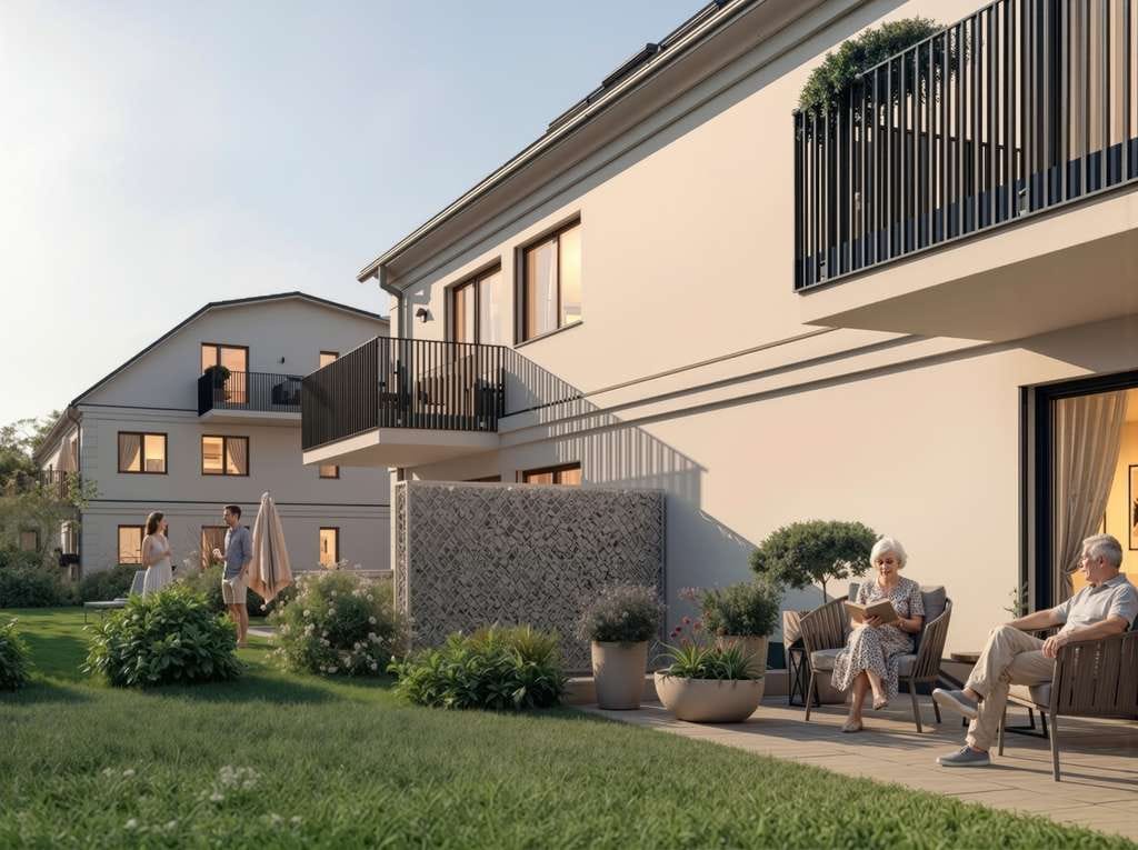 Immobilie in Windach - Ihr neues Zuhause für gemeinsame Zukunftspläne in Windach - 3,5-Zimmerwohnung in KfW40 QNG Bauweise - Bild 2