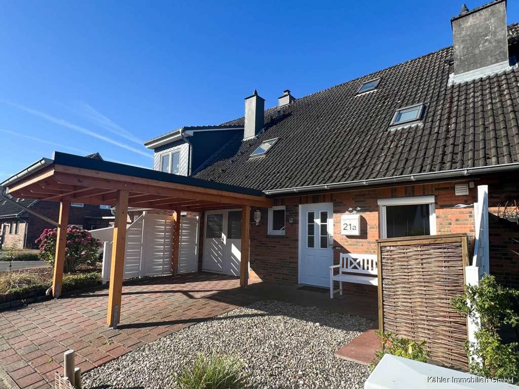 Immobilie in Westerdeichstrich - Nahe Büsum: Familienfreundliches Reihenmittelhaus in ruhiger Wohnlage - Bild 0