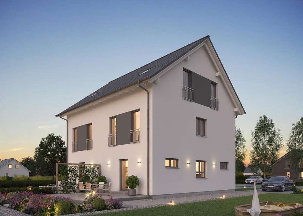 Immobilie in Fraunberg - Modernes Wohnen: Ihre neue Doppelhaushälfte erwartet Sie - Bild 0