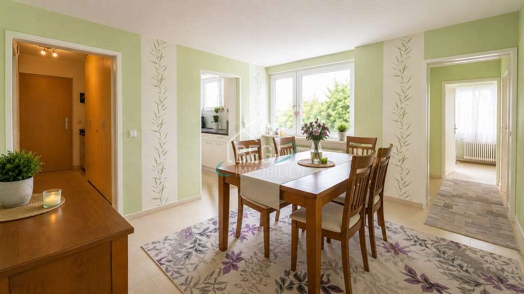 Immobilie in Künzelsau - Kapitalanlage mit Perspektive: Gepflegte 4-Zimmer-Wohnung mit Fernblick und Tiefgaragenstellplatz - Bild 3