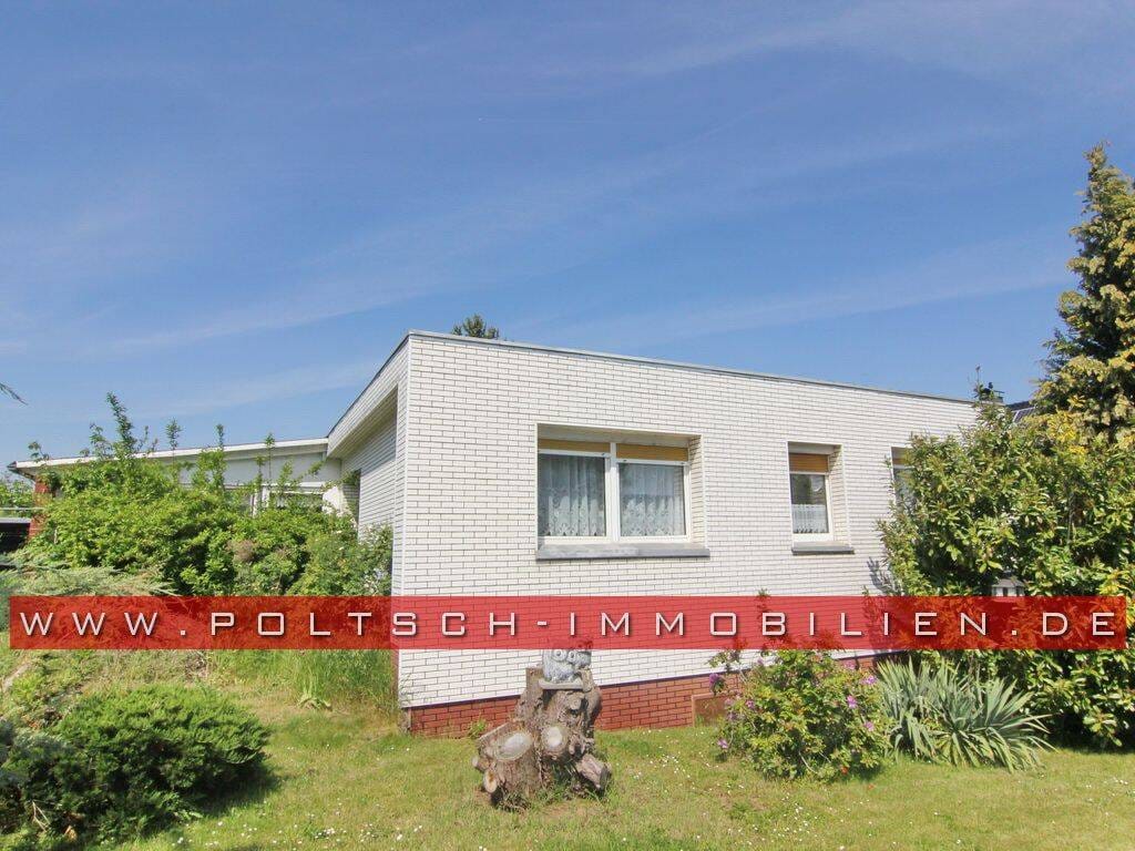 Immobilie in Droyßig - EFH im Bungalowstil mit Wintergarten, Keller und großem Grundstück in ruhiger Siedlungslage - Bild 0