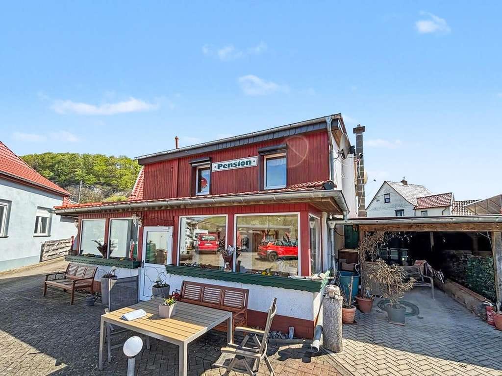 Immobilie in Ellrich - Einziehen. Übernehmen. Durchstarten. Gastbetrieb „Jägerhof“ mit Veranstaltungsräumen, Gästezimmern - Bild 1