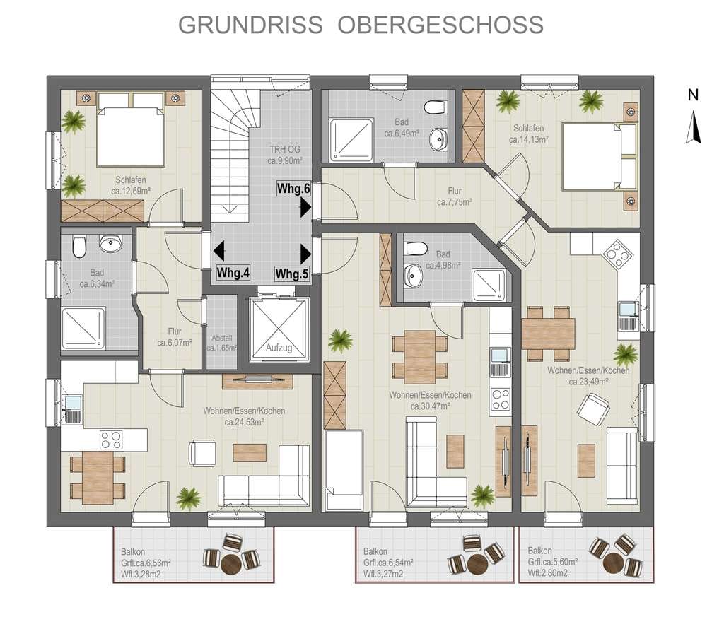Immobilie in Türkenfeld - Zukunftssichere Kapitalanlage – KfW-40 QNG -Wohnung in wachstumsstarker Lage Türkenfeld - Bild 2