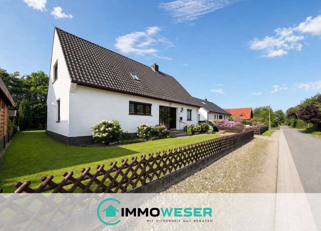 Immobilie in Thedinghausen - Familienfreundliches Zuhause mit herrlichem Garten und viel Platz in begehrter Wohnlage - Bild 1