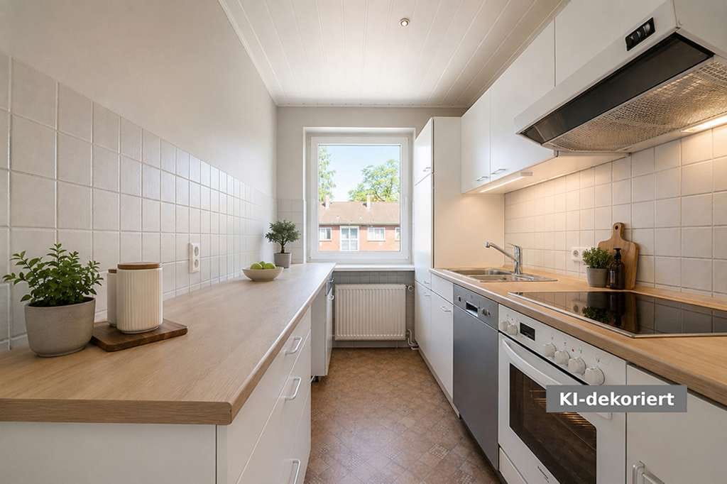 Immobilie in Elmshorn - 3D VIRTUAL TOUR - Einsteigerimmobilie, Eigentumswohnung mit Balkon in Elmshorn - Bild 3