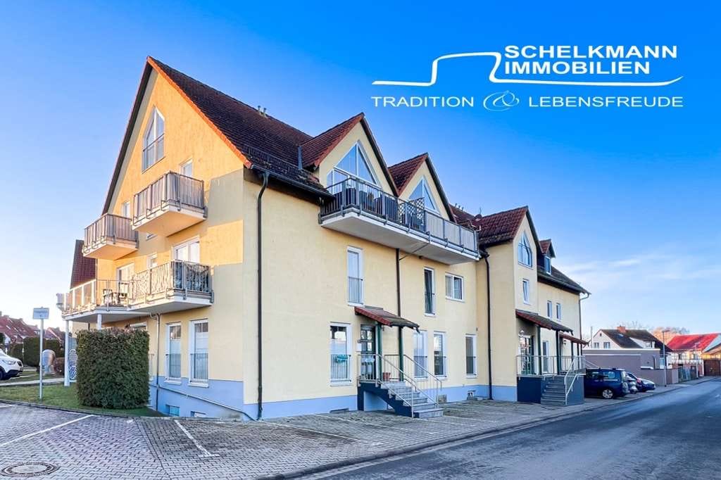 Immobilie in Herbsleben - Renovierte & bezugsbereite Eigentumswohnung mit Balkon & Stellplatz - Bild 1