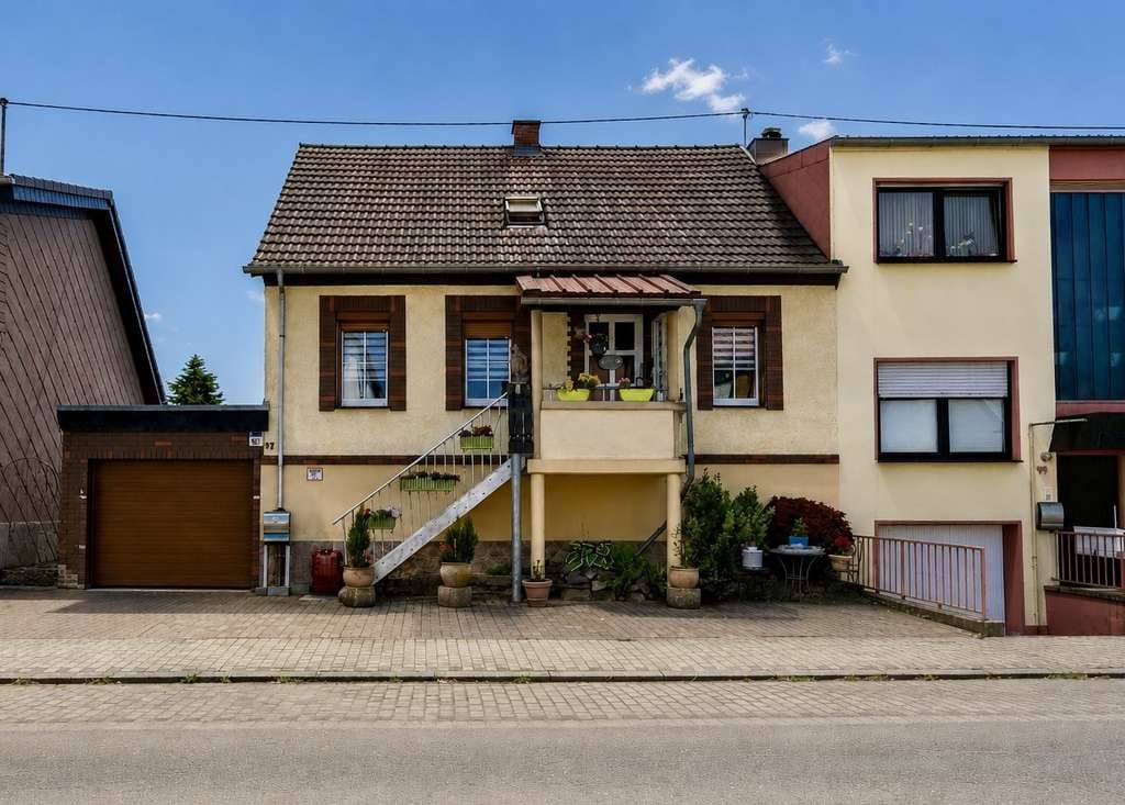 Immobilie in Sulzbach/Saar - Gepflegtes Reihenendhaus in Sulzbach-Neuweiler - Bild 0