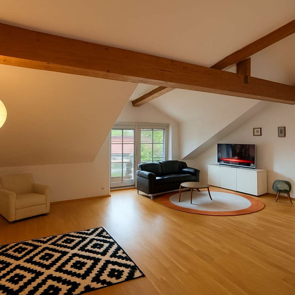 Immobilie in Oberhaching - Wunderschöne vermietete DG-Wohnung zu verkaufen. - Bild 0