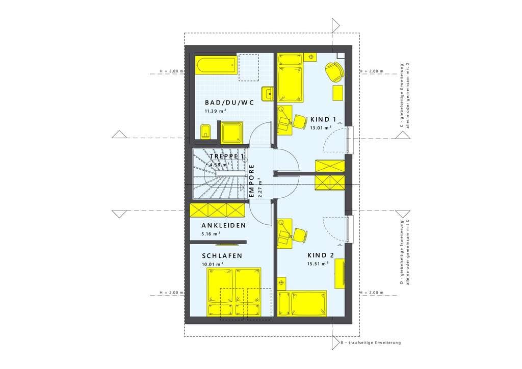 Immobilie in Löffingen - schöner wohnen in einer Doppelhaushälfte exclusiv von Living Haus - Bild 2