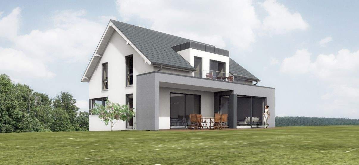 Immobilie in Kinderbeuern - Architektenhaus auf attraktivem Baugrundstück in Kinderbeuern - Bild 1