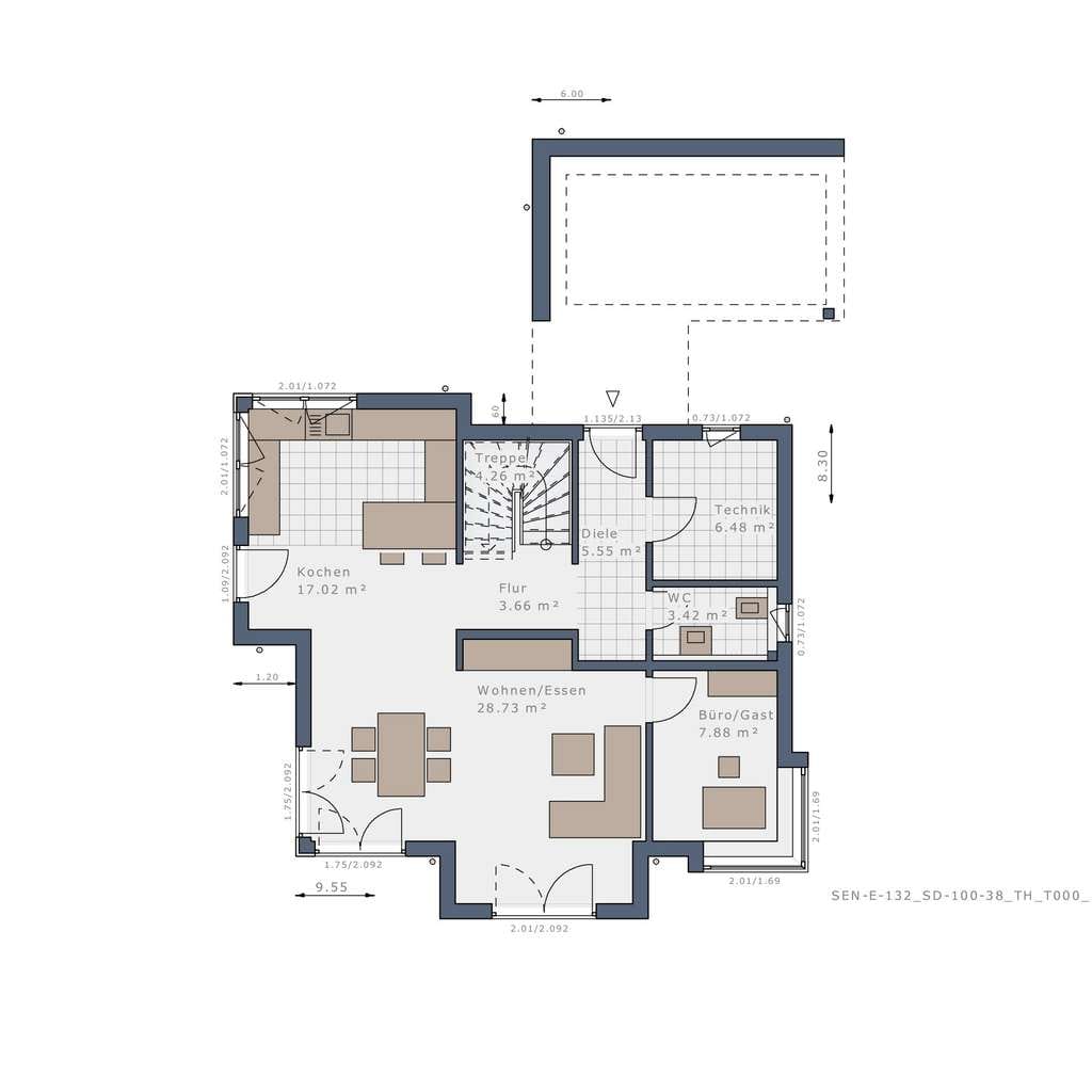 Immobilie in Scheßlitz - SENSATION - Neubau incl. Grundstück direkt bei Bamberg - Dein Einfamilienhaus mit 4 Zimmer - Bild 4