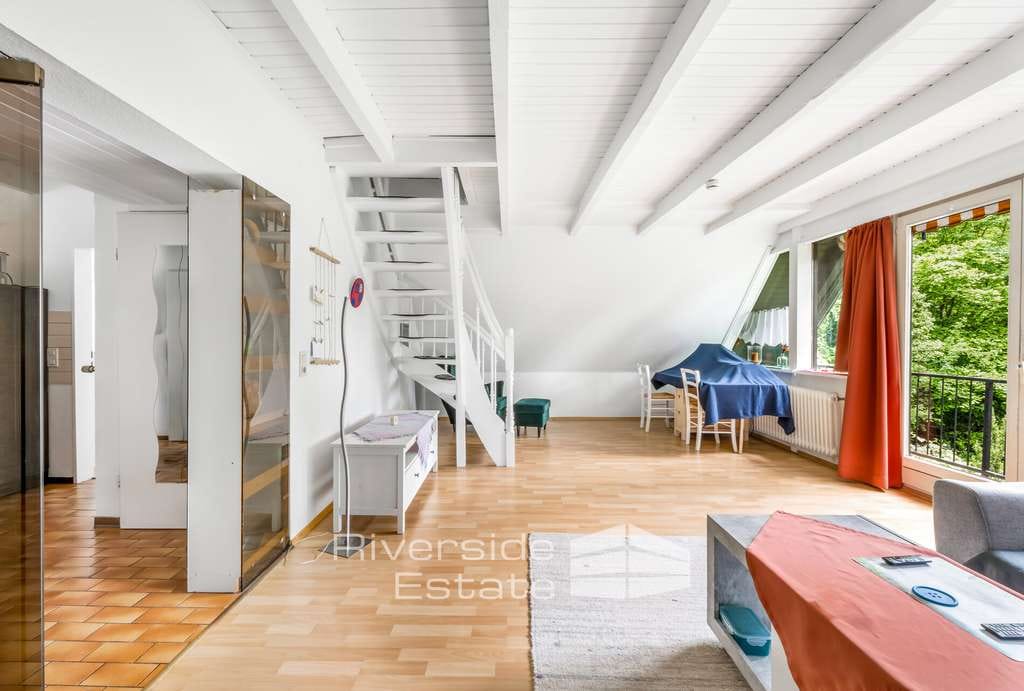 Immobilie in Worpswede - Worpswede | Attraktive Lage trifft Wohnkomfort - Stilvolle 2 Zimmer Dachgeschosswohnung - Bild 4