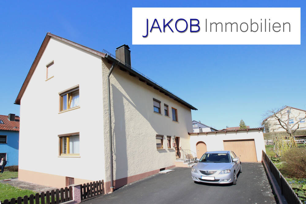 Immobilie in Stadtsteinach - Platz für eine oder zwei Familien, großer Garten und ruhige Lage! - Bild 0