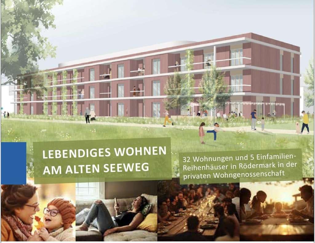 Immobilie in Rödermark - Am Alten Seeweg - 4-Zimmer - private Wohngenossenschaft - Bild 4