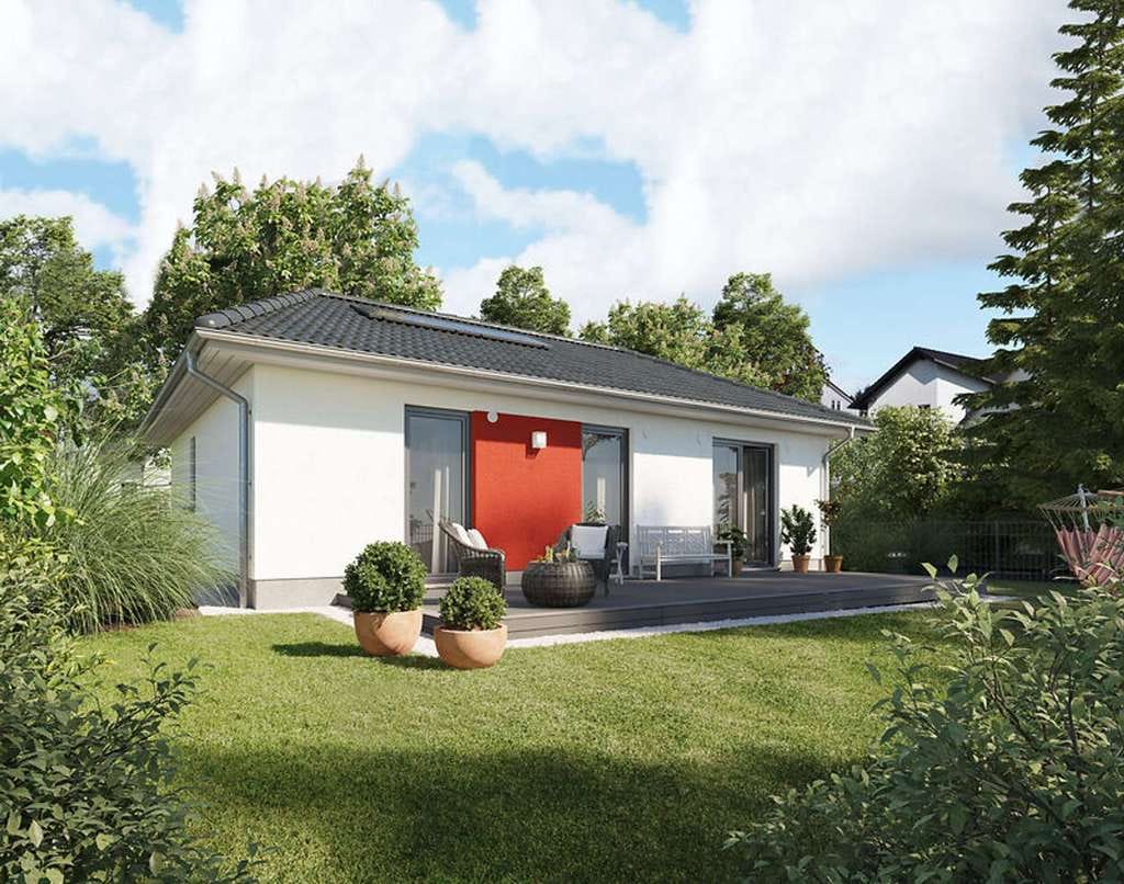 Immobilie in Gerach - Bungalow 78 in Gerach, massiv gebaut, Preis inkl. Grundstück - Bild 0