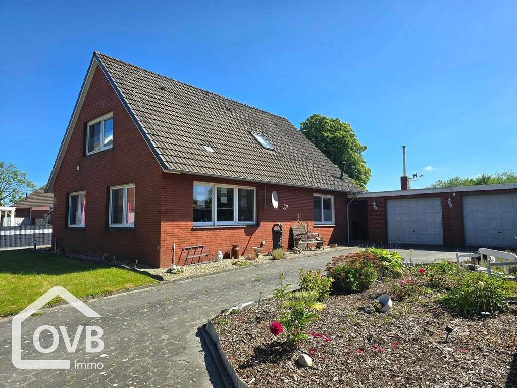 Immobilie in Neukamperfehn - Modernisiertes Wohnhaus mit Doppelgarage in Neuefehn - Bild 1