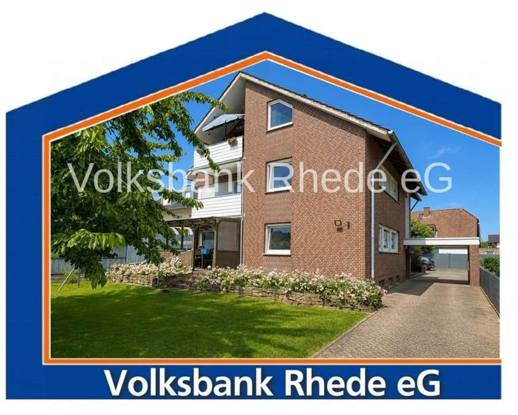 Immobilie in Rhede - Starke Kapitalanlage in Rhede: Modernisiertes
5-Familienhaus mit 4 Garagen - Bild 0