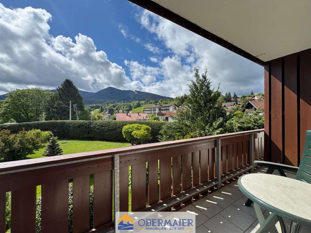 Immobilie in Bad Kohlgrub - HELLE 2-ZIMMER (FERIEN-)WOHNUNG MIT LANDHAUSCHARME, BALKON & BERGBLICK - Bild 1