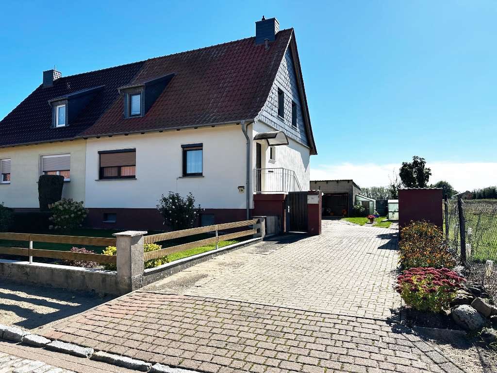 Immobilie in Berge - Einfamilienhaus als Doppelhaushälfte in Berge bei Gardelegen - Bild 0