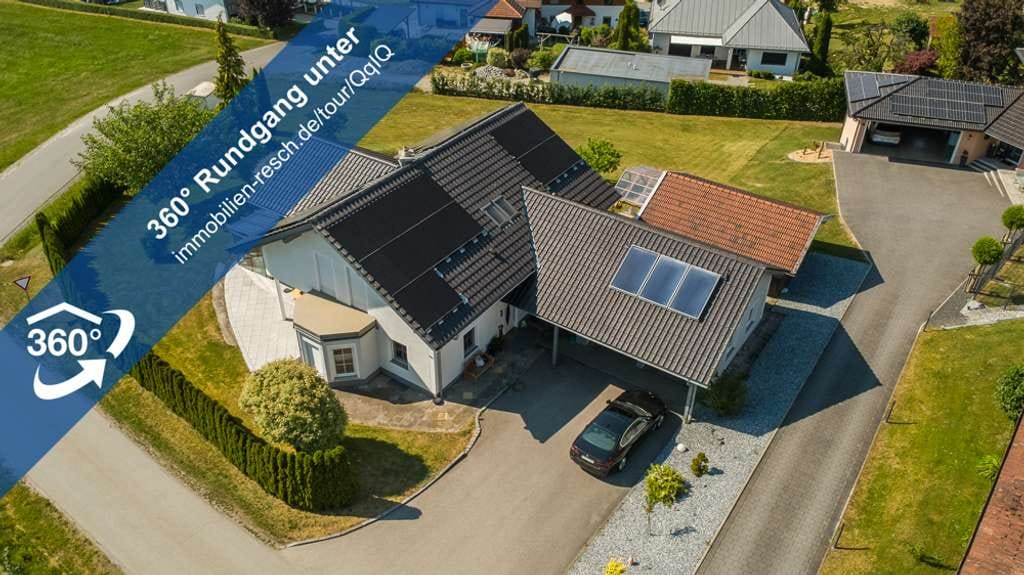 Immobilie in Witzmannsberg - Tittling-Witzmannsberg: Exklusives Einfamilienhaus auf ca. 2.000 m² Grundstück in Tittling - Bild 0