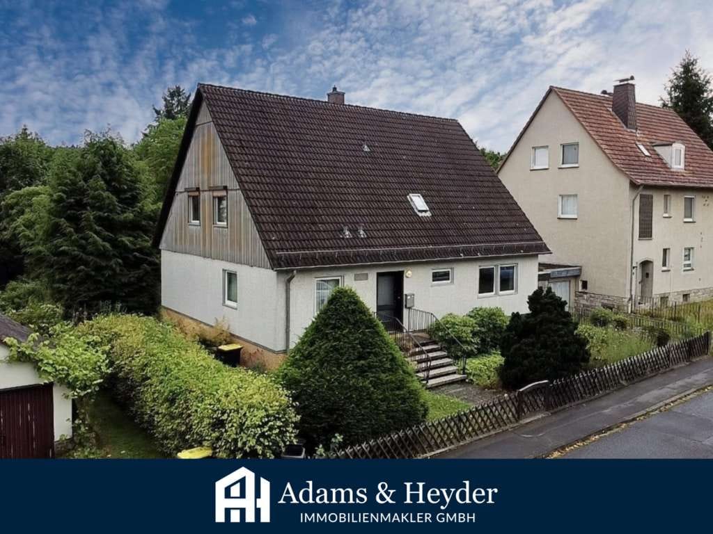 Immobilie in Kassel - Einfamilienhaus in Fertigbauweise mit viel Platz in Kirchditmold - Bild 1