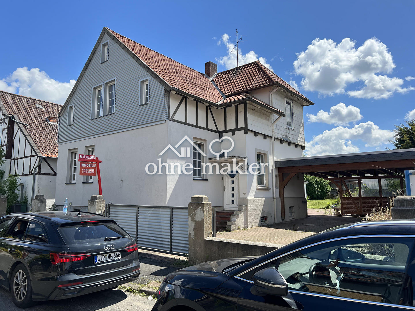 Immobilie in Ilsede - Keine Provision - Einfamilienhaus mit Anbau und großem Carport ruhig gelegen in Ilsede - Bild 0