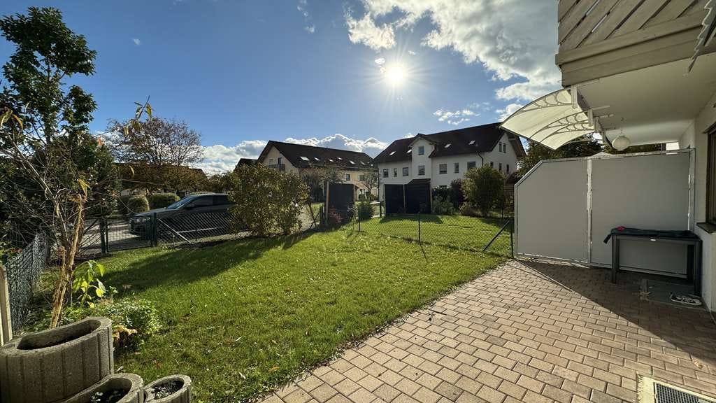Immobilie in Unterneukirchen - ... AIGNER - moderne, gehobene 3-Zi-Whg. im EG mit Gartenanteil in ruhiger Lage ... - Bild 0